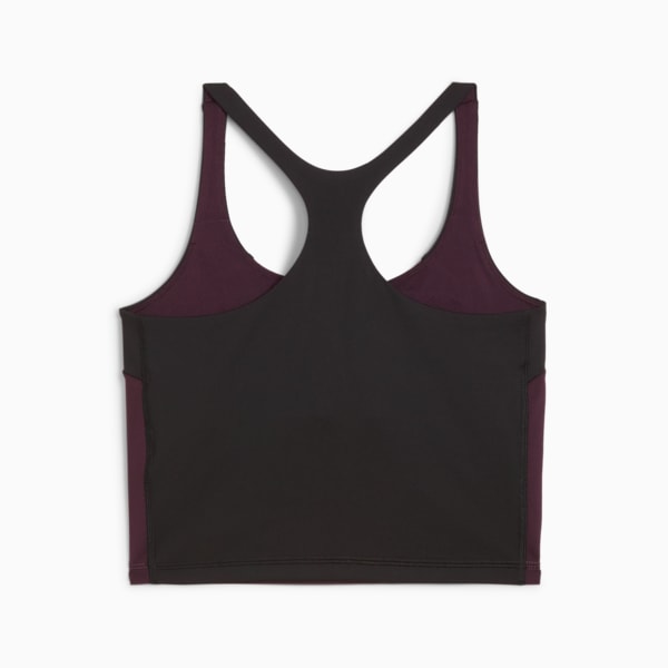 "Train All Day" Women's 2-in-1 Training Tank Top, Midnight Plum, extralarge